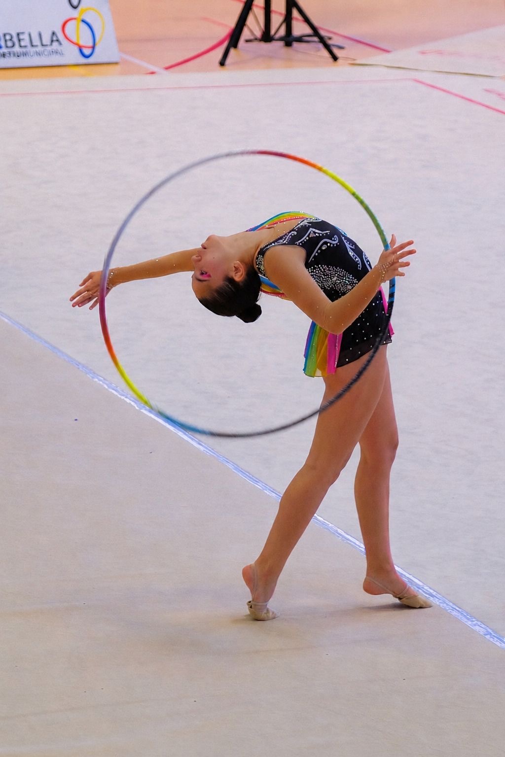 Gimnasta individual de Nexa amb cèrcol